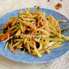 涼拌蘿卜絲的做法