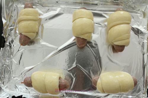 黑椒火腿腸面包的做法