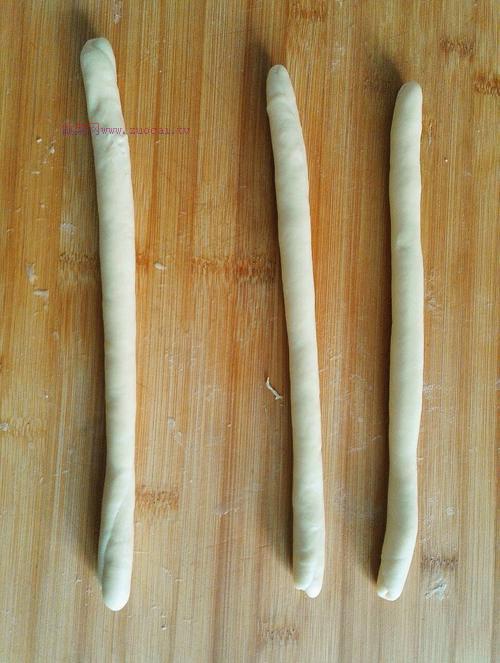 辮子面包的做法