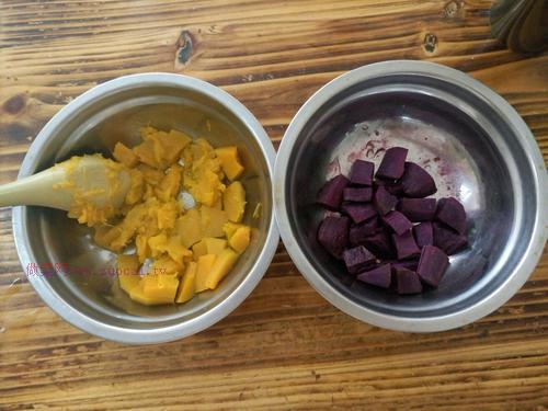 三色發(fā)糕的做法