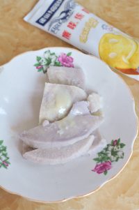 牛油果香芋塔#甜蜜之家圣誕季#的做法步驟2