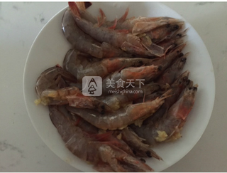 簡(jiǎn)單蒸一蒸 - 蒜蓉開(kāi)背蝦的做法步驟:3