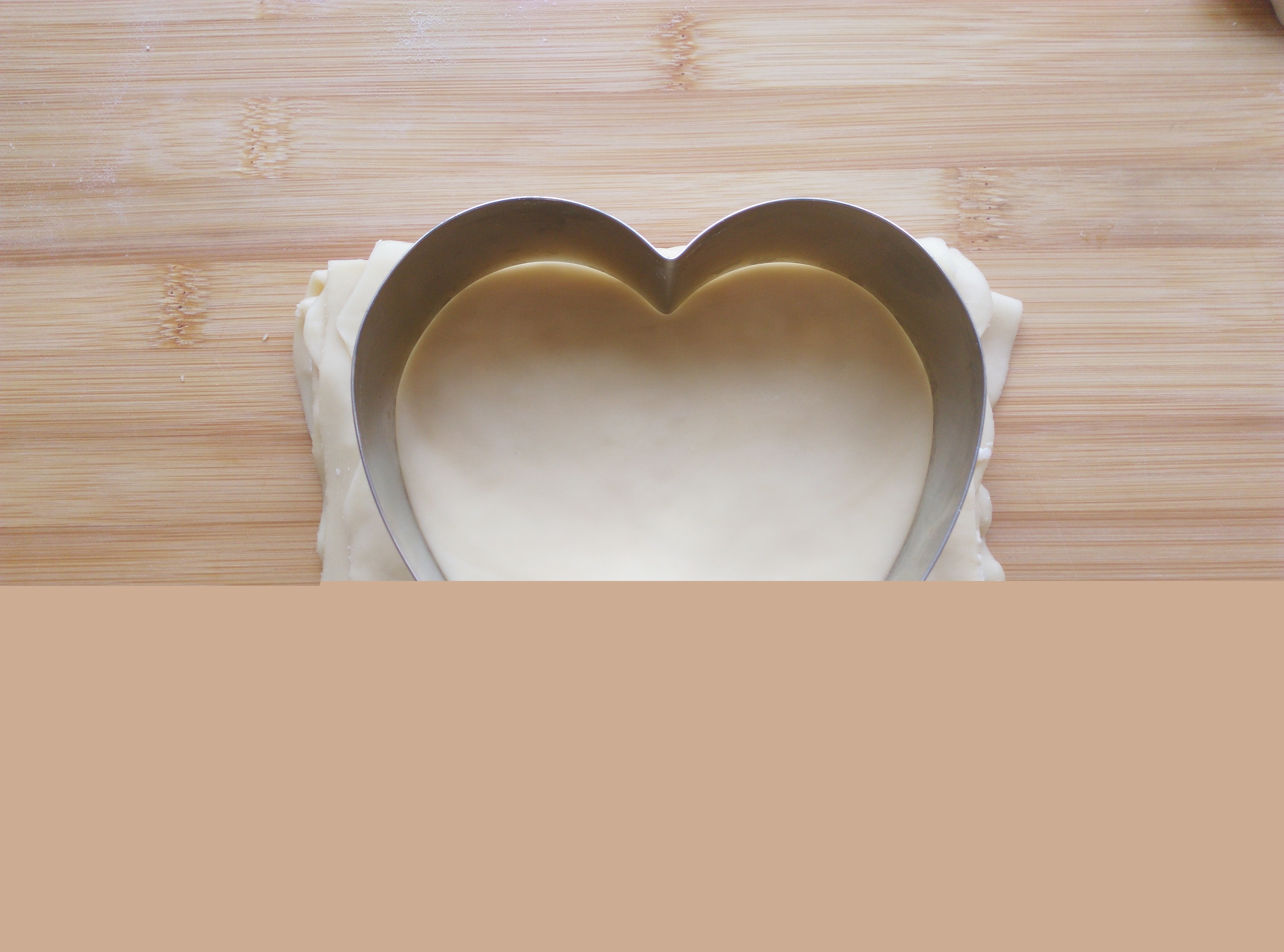 愛心椰蓉千層面包