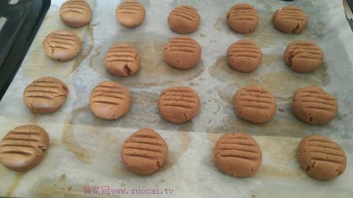 奶油花生小餅干的做法