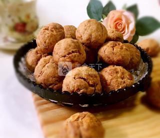 #ACA烘焙明星大賽#酥脆花生球的做法步驟:7