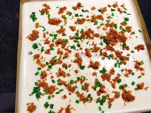 香蔥肉松蛋糕卷的做法