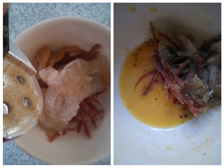 魚(yú)肉釀橙子的做法步驟7-8