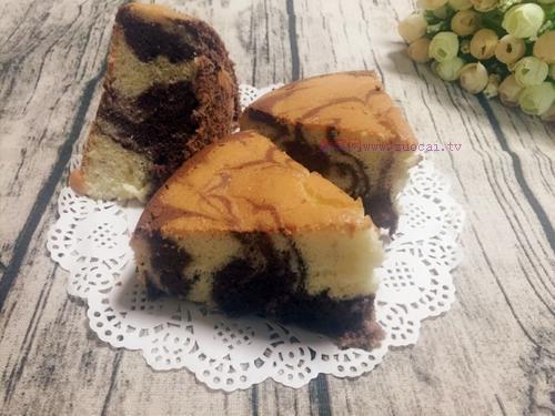 大理石戚風(fēng)蛋糕的做法