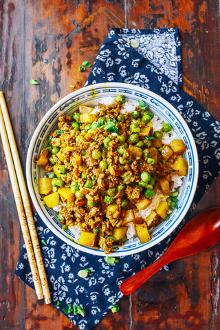 優(yōu)康牛肉 | 異國(guó)風(fēng)情的咖喱豌豆牛肉飯的做法步驟：8