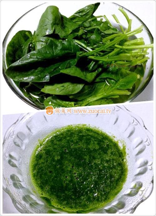 菠菜戚風(fēng)蛋糕的做法