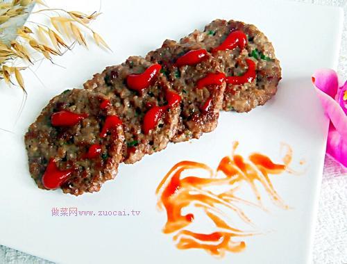 香煎肉餅的做法