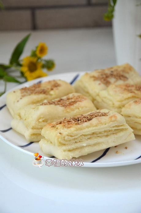 千層發(fā)面餅的做法