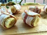 肉桂香蕉培根卷的做法步驟7