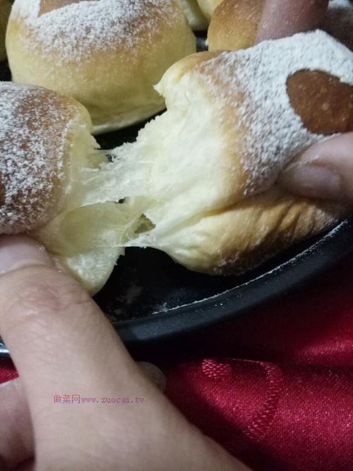一次發(fā)酵的中種愛心小餐包的做法