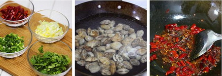辣炒花蛤的做法步驟4-6