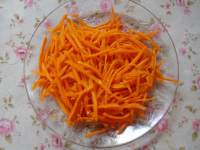 涼拌胡蘿卜絲的做法步驟2