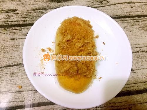 肉松面包的做法