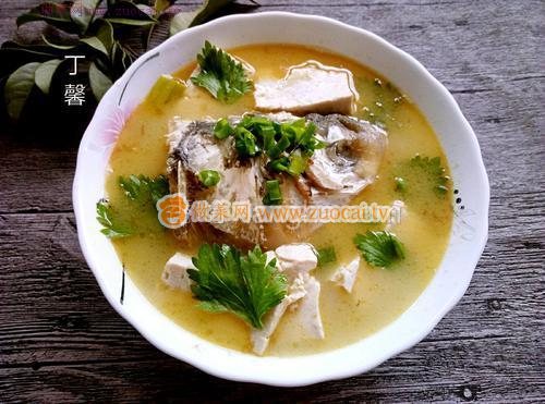 魚頭豆腐湯的做法