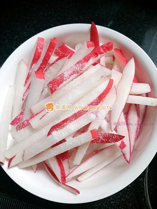 爽口醬蘿卜的做法