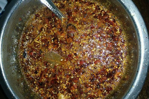 五香油潑辣！的做法