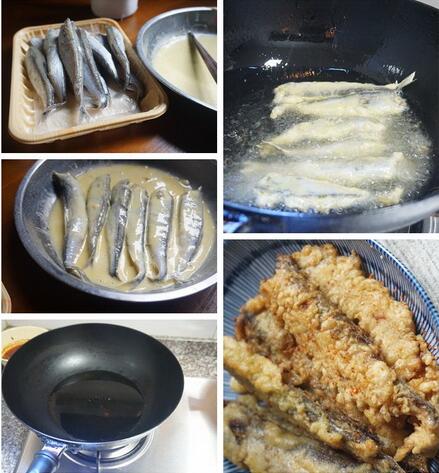 香酥多春魚(yú)的做法步驟1-4
