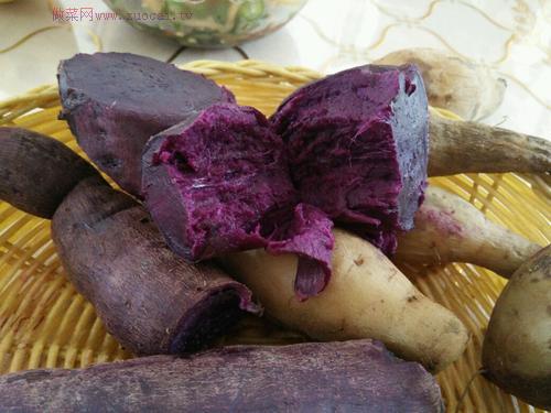 無水紫薯面團(tuán)的做法