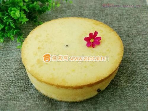 紅豆戚風(fēng)蛋糕的做法