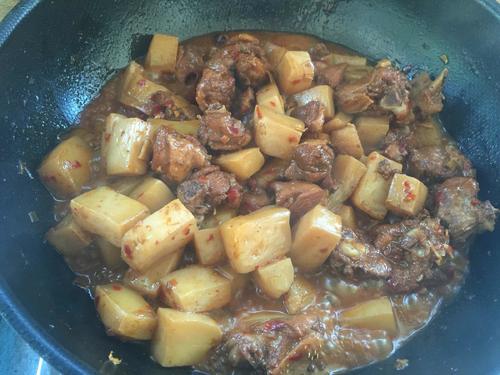 魔芋燒鴨的做法