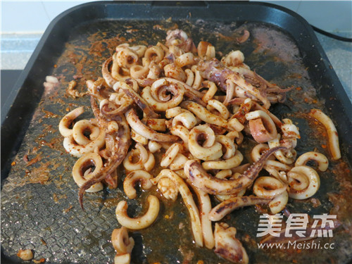 #蘇泊爾季度獎(jiǎng)#魷魚鐵板燒的做法