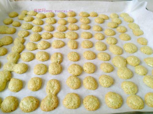 雞蛋抹茶小餅干的做法