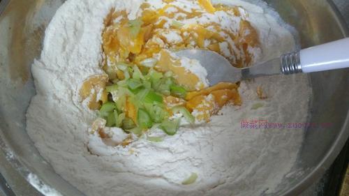 香蔥南瓜餅的做法