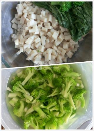 上班族少油營(yíng)養(yǎng)炒飯的做法步驟：1