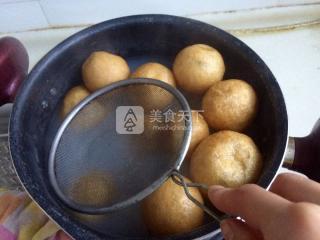 香菇燒油面筋的做法步驟：2