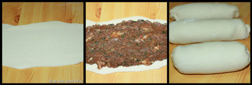 肉龍饅頭的制作方法圖解，肉龍怎么做好吃