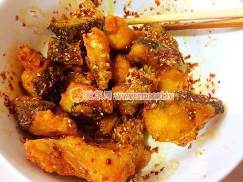 麻辣魚(yú)塊的做法