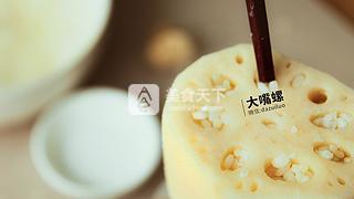 滋補(bǔ)紅糖糯米藕丨大嘴螺的做法步驟:4