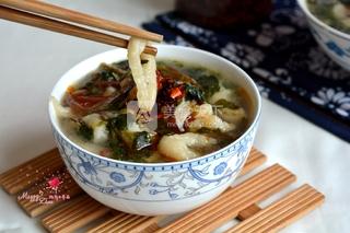 馬齒莧撥魚兒的做法步驟:12