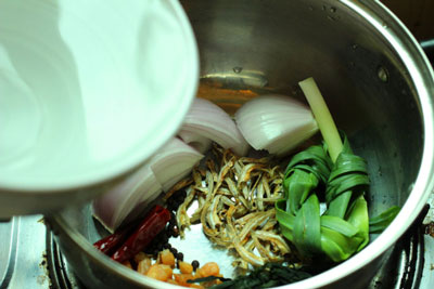 韓國鳀魚高湯的做法圖解，家庭如何自制鳀魚高湯