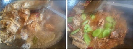 筍干燜鴨鎖骨的做法步驟7-8