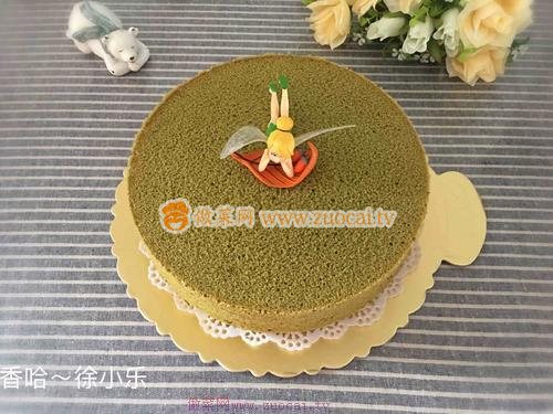 抹茶戚風(fēng)蛋糕的做法
