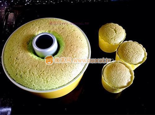 菠菜戚風(fēng)蛋糕的做法