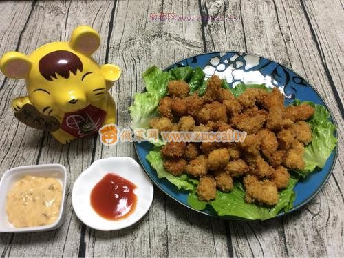 油炸雞米花的做法