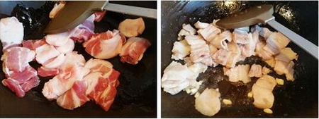 白蘿卜炒五花肉的做法步驟5-6