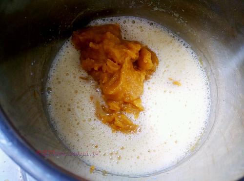 南瓜戚風蛋糕的做法