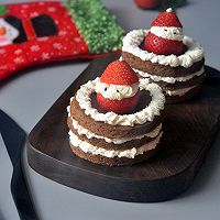 圣誕可可奶油蛋糕的做法圖解17