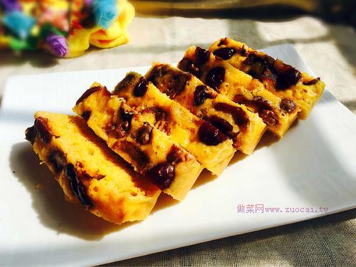 紅棗核桃發(fā)糕的做法