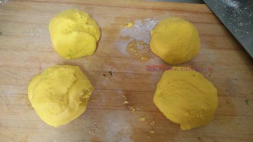 香蔥南瓜餅的做法