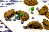 燕麥巧克力餅干的做法步驟8