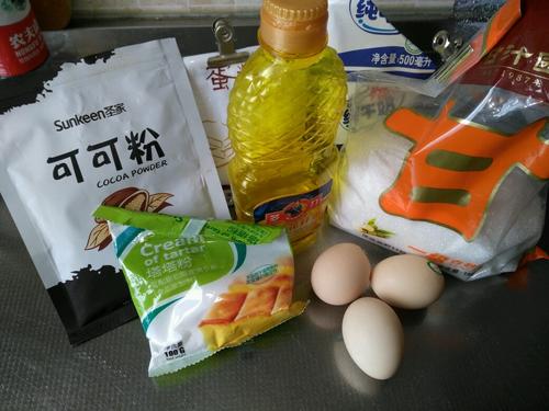 可可戚風(fēng)蛋糕