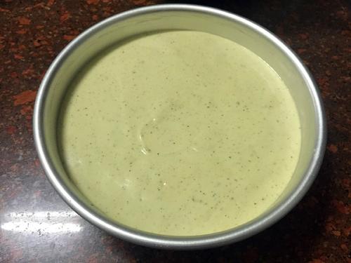 抹茶戚風(fēng)蛋糕～八寸